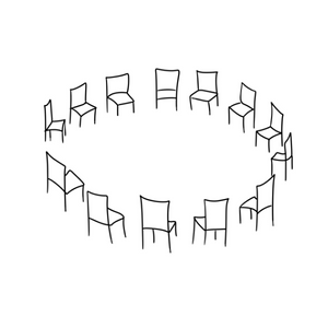 circle of chairs